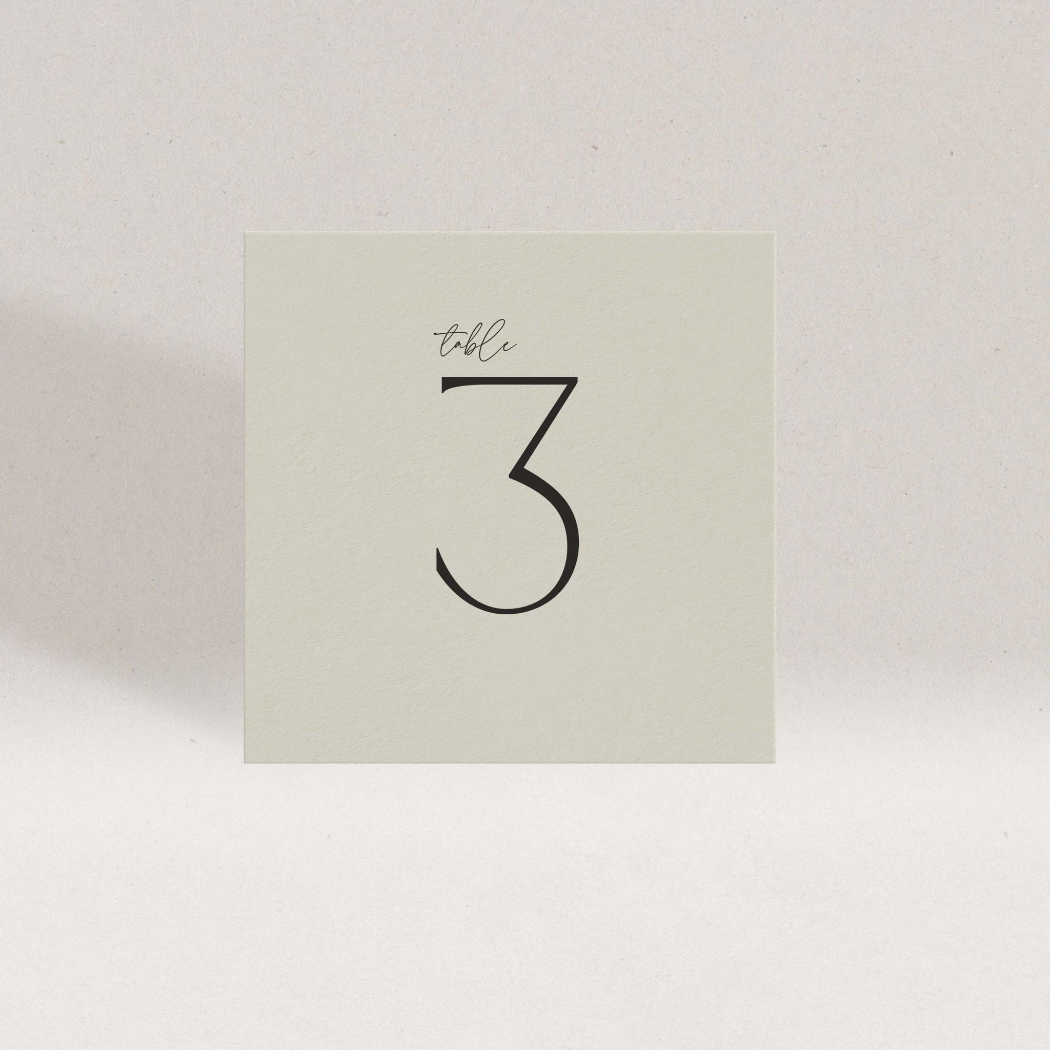 Daydream Table Number Set