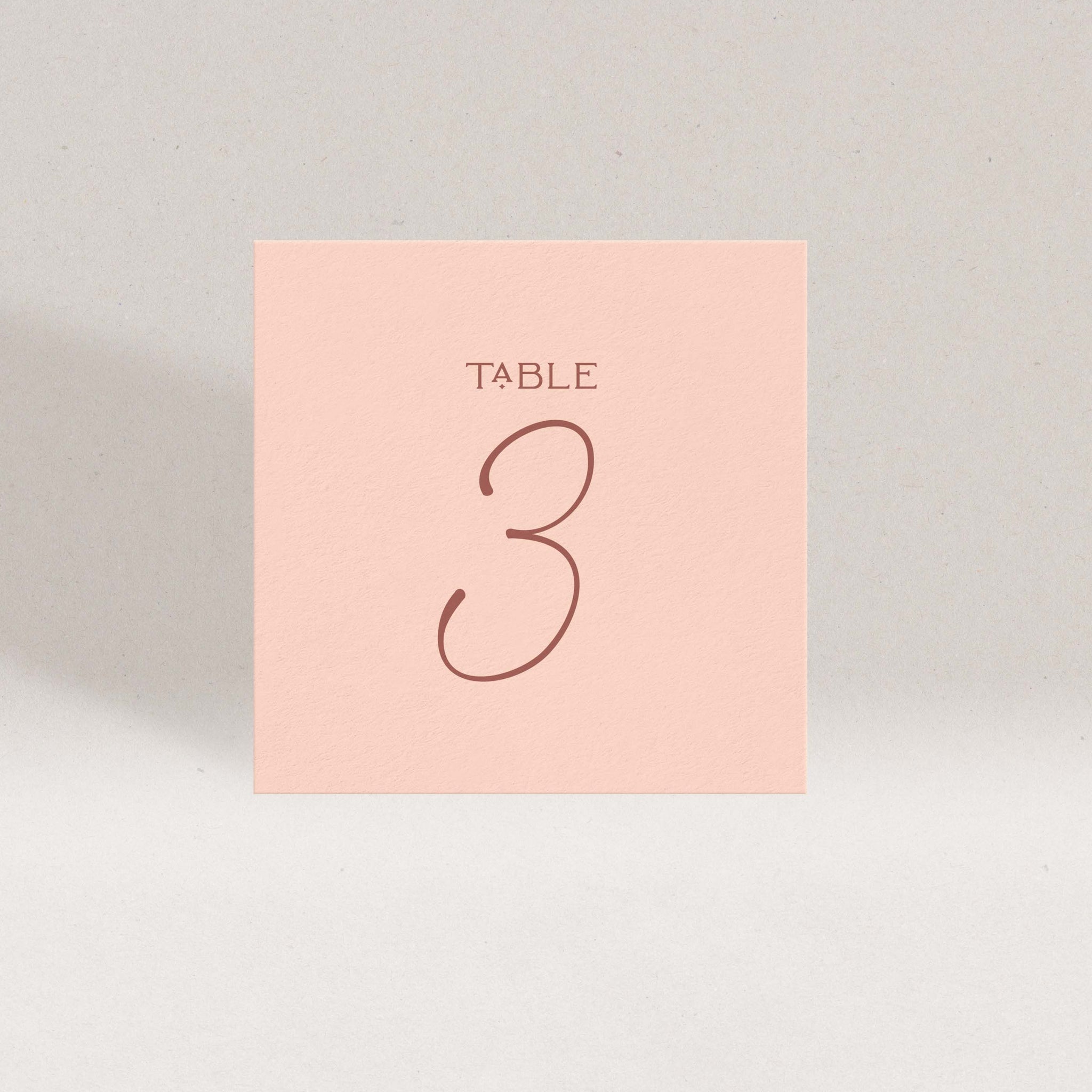Dusk Table Number Set