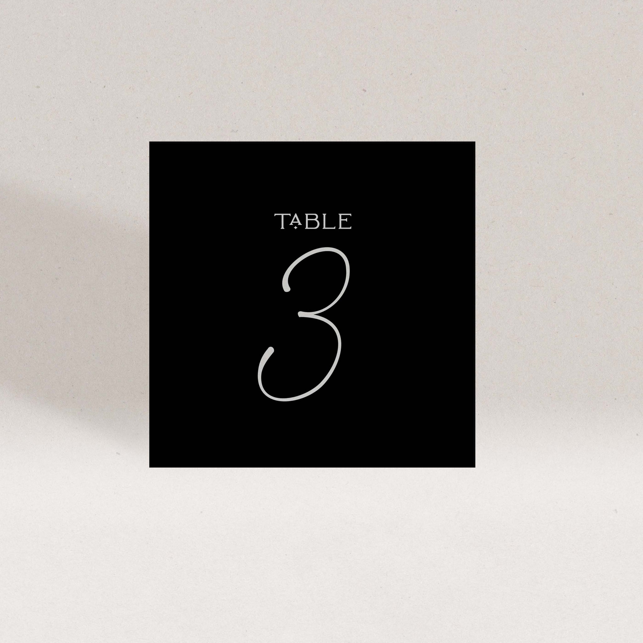 Dusk Table Number Set