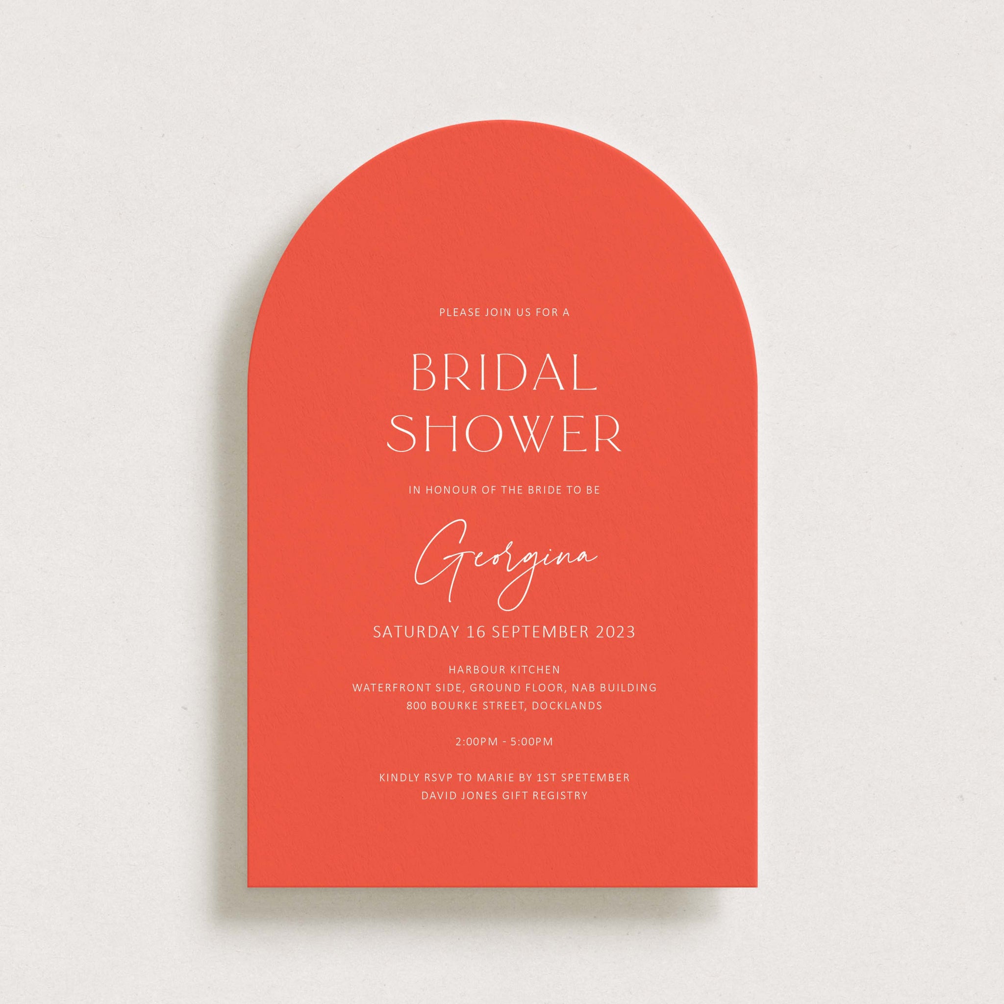 Modern Bride - Bridal Shower Invite