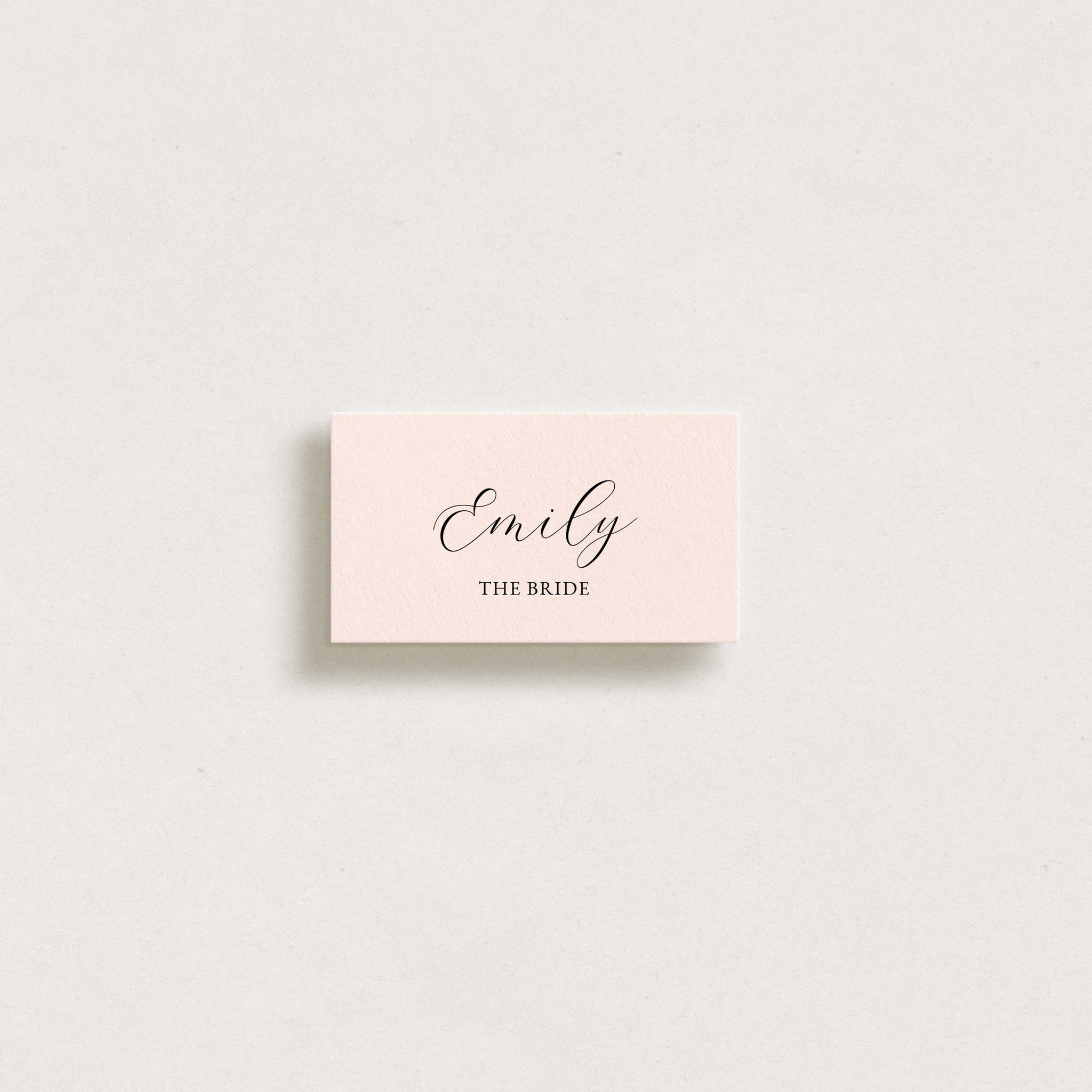 Serenity Placecard